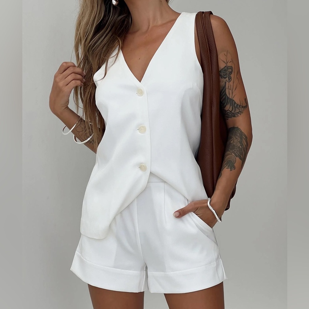 Princess Polly Lesky Set White